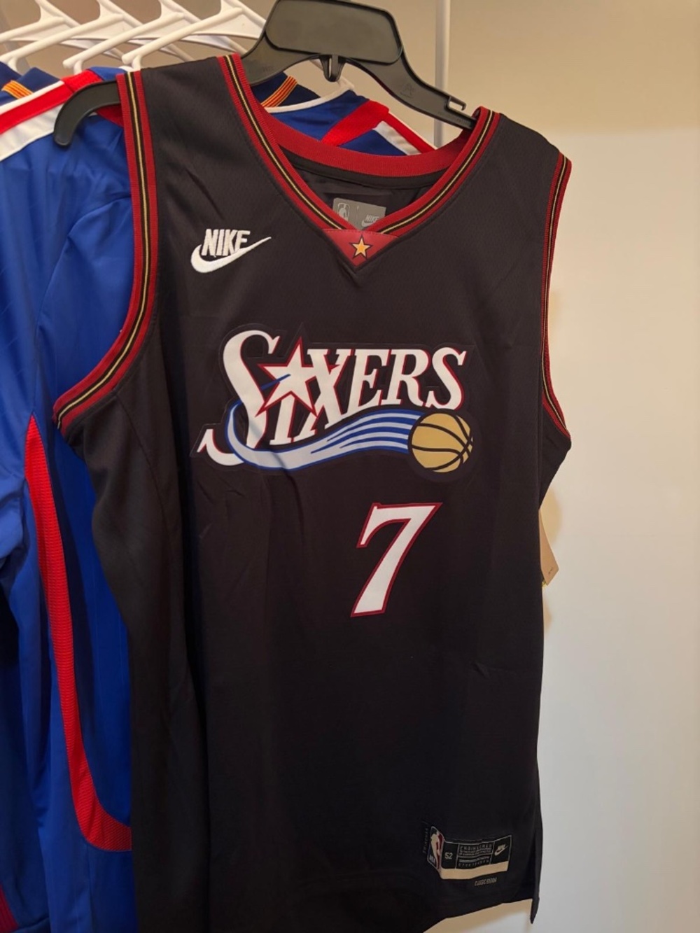 Official Brown Philadelphia 76ers Jersey